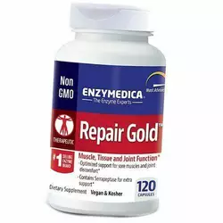 Ферменты для мышц, суставов, тканей, Repair Gold, Enzymedica  120капс (72466005)