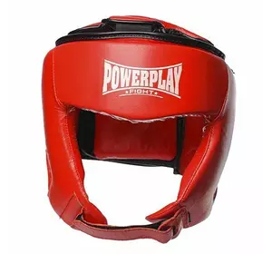 Боксерский шлем 3049 Power Play  S Красный (37228058)