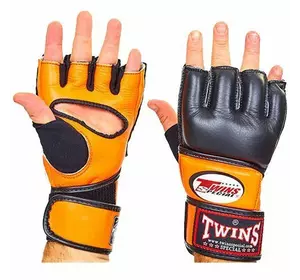 Перчатки для MMA GGL-4 Twins  M Черно-оранжевый (37426019)