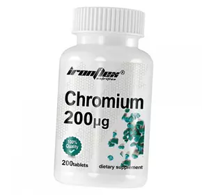 Хром Пиколинат, Chromium 200, Iron Flex  200таб (36291017)