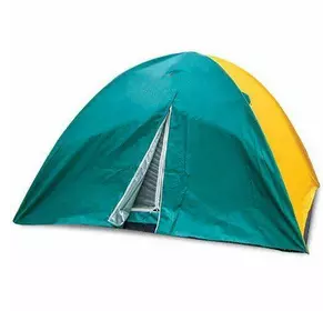 Палатка кемпинговая SY-021 Zelart   Бирюзово-желтый (59429056)