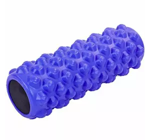 Роллер для йоги и пилатеса Bubble FI-5714 FDSO   36см Фиолетовый (33508033)