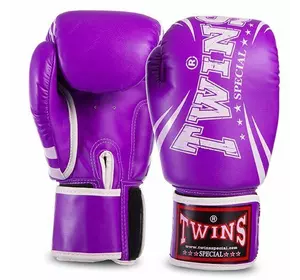 Перчатки боксерские FBGVSD3-TW6 Twins  14oz Фиолетовый (37426071)