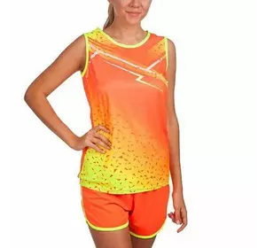 Форма для легкой атлетики женская LD-8310   M Оранжево-желтый (60429511)