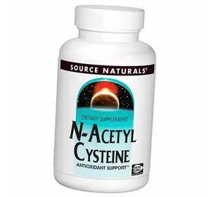 Н-Ацетилцистеин, N-Acetyl Cysteine, Source Naturals  60таб (70355005)