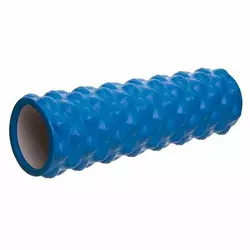 Роллер для йоги и пилатеса Grid Bubble Roller FI-6672-Bubble    45см Синий (33508076)