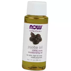 Масло жожоба, Jojoba Oil Pure, Now Foods  30мл  (43128027)