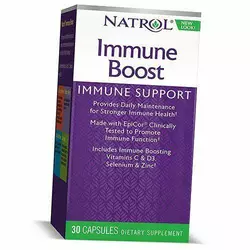Поддержка иммунитета с Эпикором, Immune Boost, Natrol  30капс (72358027)