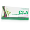 КЛА, Экстракт зеленого чая и Карнитин, CLA with Green Tea plus L-carnitine, Olimp Nutrition  60капс (02283022)