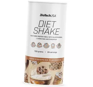 Диетический коктейль с протеином и пищевыми волокнами, Diet Shake, BioTech (USA)  720г Фисташки (29084028)