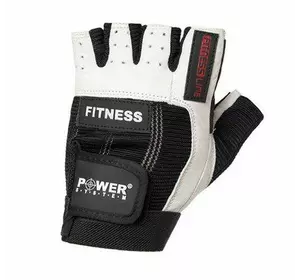 Перчатки для фитнеса и тяжелой атлетики Fitness PS-2300 Power System  M Черно-белый (07227004)