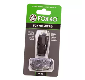 Свисток судейский Micro FOX40     Черный (33508214)