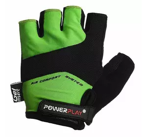 Велосипедные перчатки 5013 Power Play  M Зеленый (07228057)