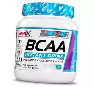 Высококонцентрированная формула BCAA, BCAA Instant Drink, Amix Nutrition  300г Лесные фрукты (28135007)