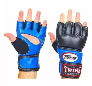 Перчатки для MMA GGL-4 Twins  L Черный-темно-синий (37426019)