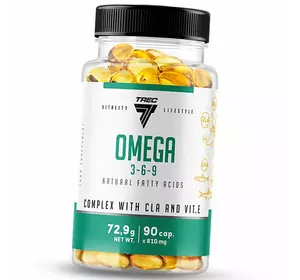 Омега 3 6 9, Omega 3-6-9, Trec Nutrition  90капс (67101001)