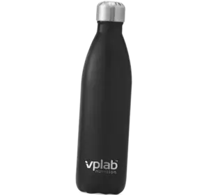 Бутылка металлическая, Metal water bottle, VP laboratory  750мл Черный (09099007)