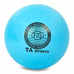 Мяч для художественной гимнастики TA Sports BA-GB75 FDSO   Голубой (60508023)