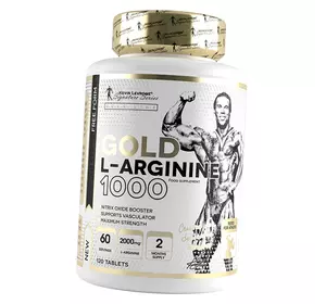 Аргинин таблетки, Gold L-Arginine 1000, Kevin Levrone  120таб (27056005)