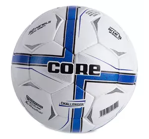 Мяч футбольный Challenger CR-020 Core  №5 Бело-синий (57568020)