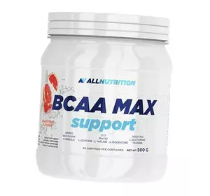 ВСАА с Глютамином и Таурином, BCAA Max Support, All Nutrition  500г Клубника (28003003)