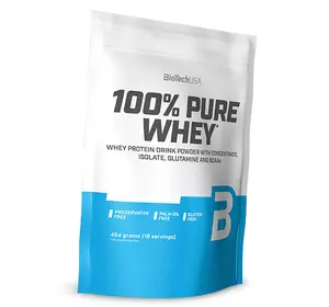 Сывороточный Протеин, с добавлением аминокислот, 100% Pure Whey, BioTech (USA)  454г Банан (29084015)