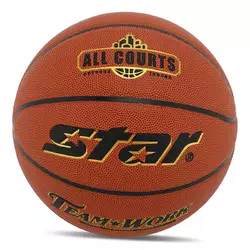 Мяч баскетбольный Team Work BB3117   №7 Оранжевый (57623100)
