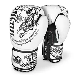 Боксерские перчатки Muay Thai PHBG2495 Phantom  10oz Бело-черный (37621039)