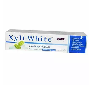 Зубная паста XyliWhite Now Foods  181г Мята и пищевая сода (43128020)