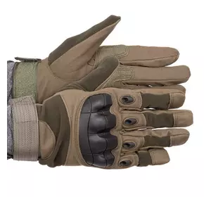 Перчатки тактические с закрытыми пальцами BC-8792 FDSO  XL Оливковый (07508058)