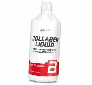 Жидкий коллаген, Collagen Liquid, BioTech (USA)  1000мл Тропические фрукты (68084004)