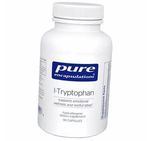 Триптофан, L-Tryptophan, Pure Encapsulations  90капс (27361009)
