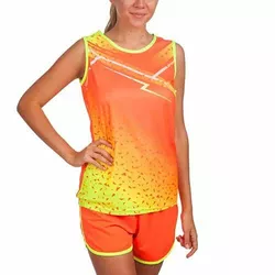 Форма для легкой атлетики женская LD-8310 Lidong  XL Оранжево-желтый (60429511)