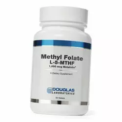 Фолат, метафолин, Methyl Folate L-5-MTHF, Douglas Laboratories  60таб (36414038)