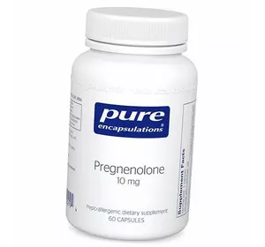 Прегненолон для иммунитета, Pregnenolone 10, Pure Encapsulations  60капс (72361009)
