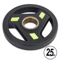 Блины (диски) полиуретановые TA-5344 Zelart  2,5кг  Черный (58363169)