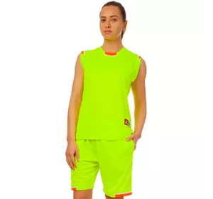 Форма баскетбольная женская Reward LD-8096W   XL Салатово-оранжевый (57506034)