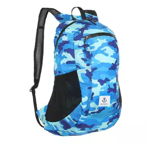 Рюкзак спортивный Water Resistant Portable T-CDB-16   16л Камуфляж синий (39622001)