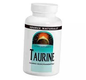 Таурин, Taurine 1000, Source Naturals  240капс (27355006)