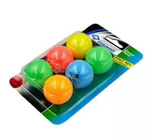 Набор мячей для настольного тенниса Donic MT-649015    Разноцветный 6шт (60508538)