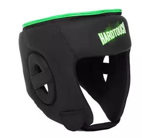 Шлем боксерский открытый BO-4440 Hard Touch  M Черно-зеленый (37452012)