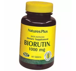 Рутин с Биофлавоноидами, Biorutin 1000, Nature's Plus  60таб (70375002)