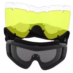 Защитные очки-маска JY-026-2    Черный (60559053)