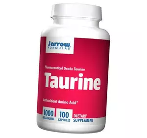 Таурин, Taurine 1000, Jarrow Formulas  100капс (27345001)
