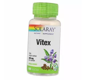 Витекс, Vitex 400, Solaray  100вегкапс (71411003)