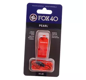 Свисток судейский Pearl FOX40-9703     Красный (33508210)