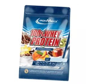 Сывороточный протеин, 100% Whey Protein, IronMaxx  900г Малина (29083009)