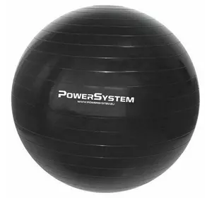 Мяч для фитнеса и гимнастики PS-4018 Power System   85см Черный (56227050)