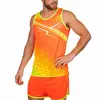 Форма для легкой атлетики мужская LD-8309 Lidong  XXL Оранжево-желтый (60429516)