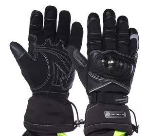 Мотоперчатки комбинированные с закрытыми пальцами MC15B-2 Scoyco  L Черный (07439019)
